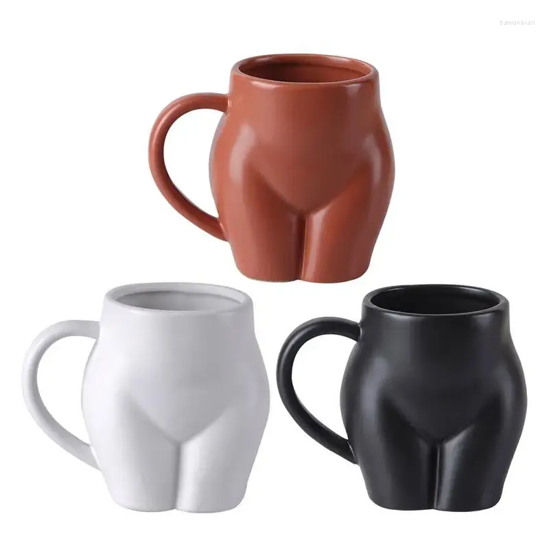 Mokken 520ml Booty Vormige Koffiemok 3D Bil Vorm Keramische Voor Thee Ontbijt Melk Chocolade Nieuwigheid Drinkwater cup