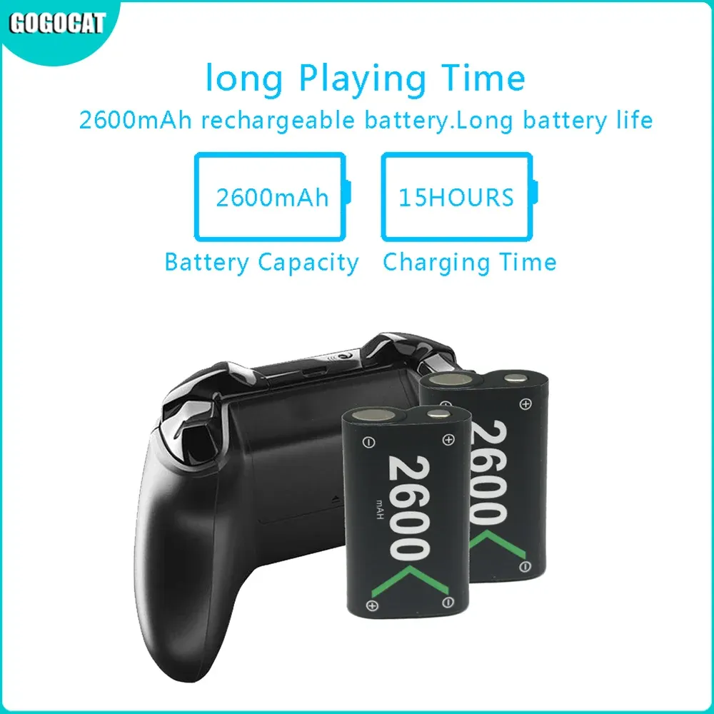 Manettes adaptées à XBOX ONE poignée batterie pour XONES poignée chargeur USB 2.0 à USB TypeC 5V/3A charge rapide nouveau 2020 dropshipp