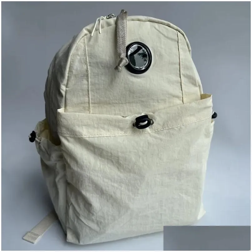 Men Women CP Lie Fallow Shoulder Schoolbags Outdoor Sports Lightweight And Portable Backpacks
