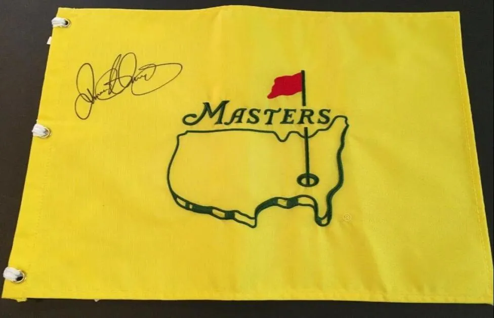 Rory Mcilroy collection signed signatured Autographed open Masters glof pin flag6800791