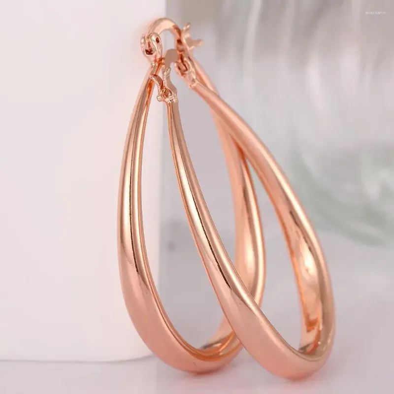 Hoop Earrings Charms 18K Gold Wedding Party Fashion Jewelry 925 Sterling Silver For Women Brands Christamas Gifts