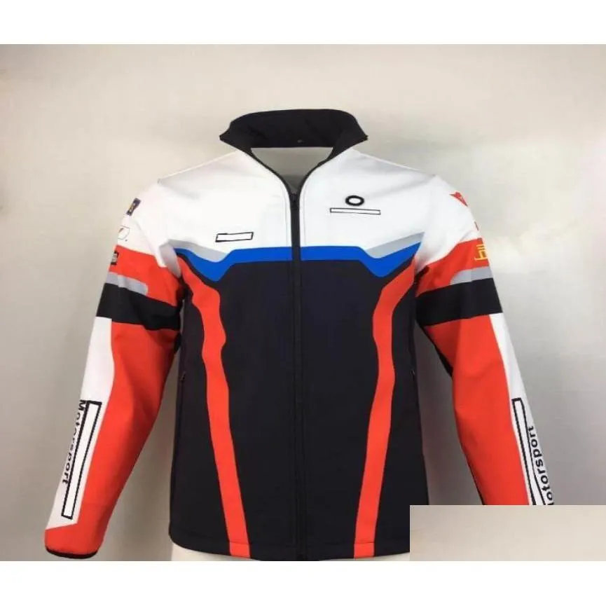 Motorcykelkläder Ny höst- och vinterkapplöpning Mountain Motocross Riding Jacket596 Drop Leverans Automobiles Motorcyklar Accesso Otixt