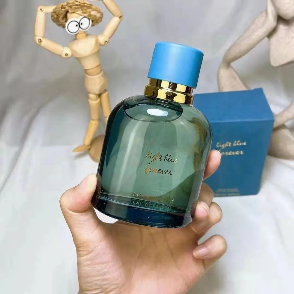 Designer Perfume Light Blue For women Men Spray 100ML 3.3FL.OZ original smell Long Lasting Scent high quality Cologne fast ship