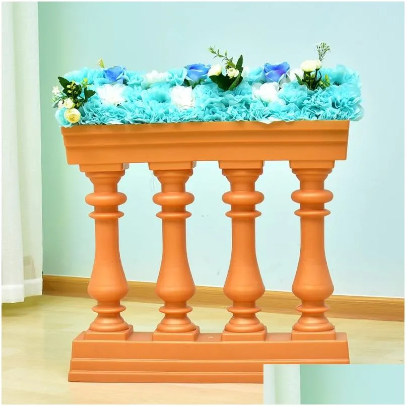 Wedding Decorations Party Decoration Roman Column Fence Europ Plastic Aisle Runner Fences For Welcome Area P O Booth Props Supplies Dhekx