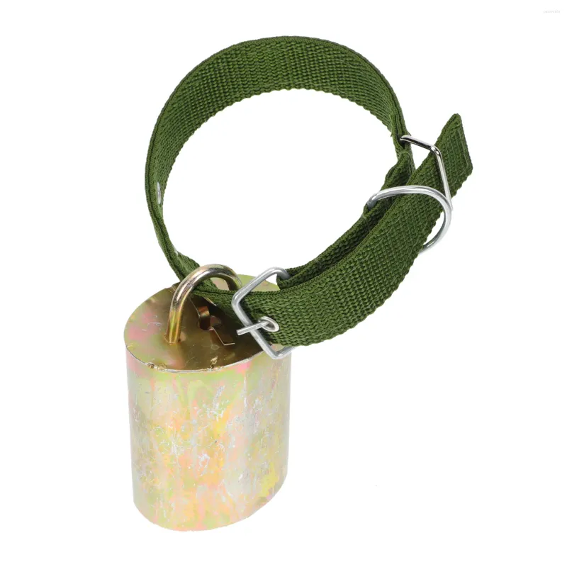 Party Supplies 1pc Small Loud Cow Bell Portable Vintage Anti-theft Grazing For Farming Random Rope Style