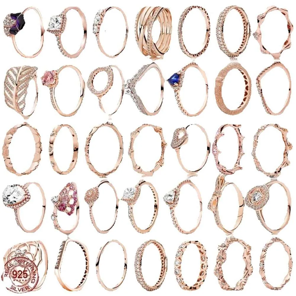 Authentic Fit Rings Charms Charm New Rose Gold Series Charm