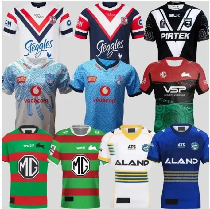 2024 جنوب سيدني Rabbitohs قميص Rucby 23 24 NZ KIWIS RAIDER PARRAMATTA