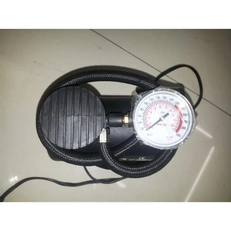 Przenośne 12 V 300Psi Mini Air Compressor Pomp Pomp Inflator opon 15 -minutowy Szybko nadmuchiła do automatycznego motocyklowego roweru Kajak