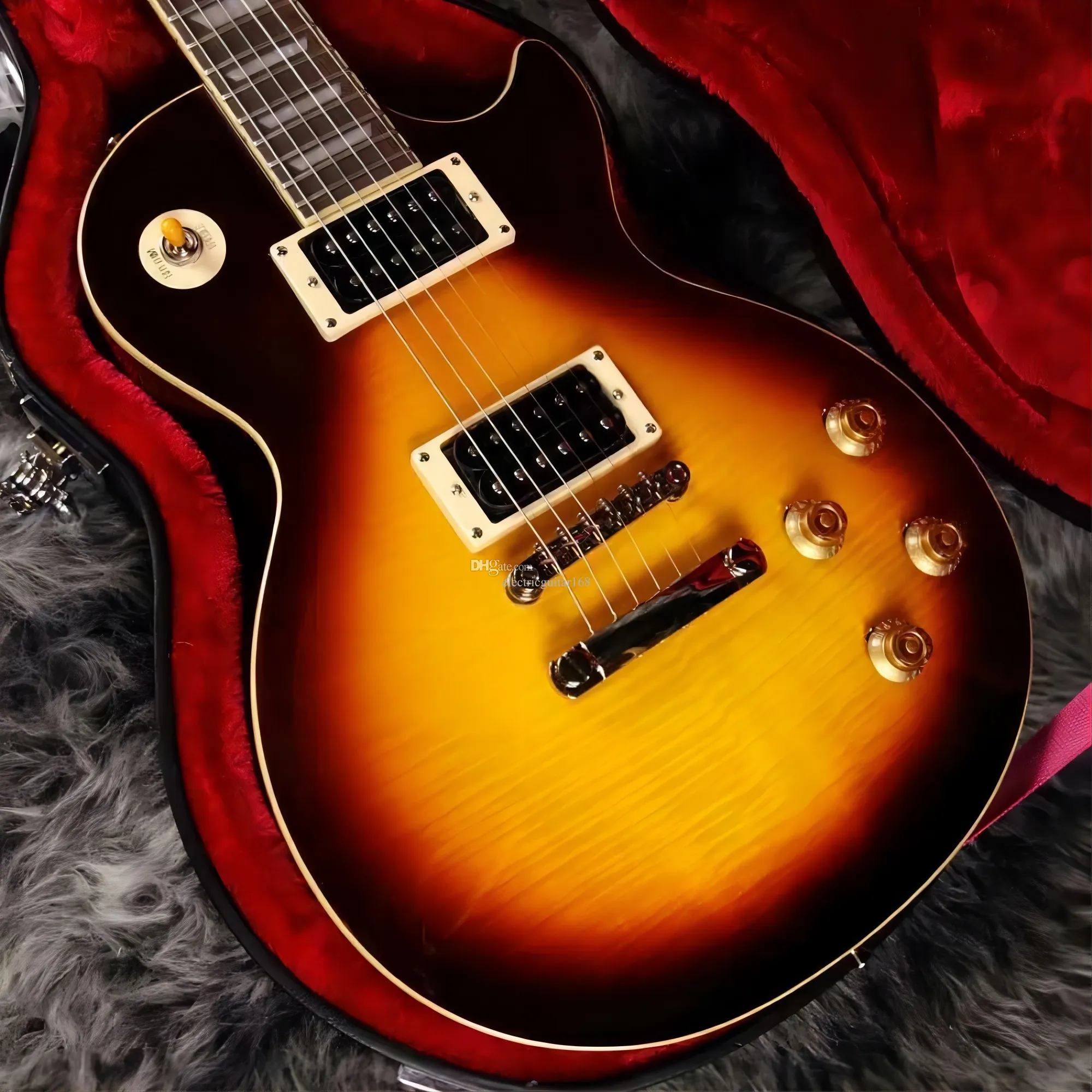 hete Slash Paul Standard November Burst elektrische gitaar