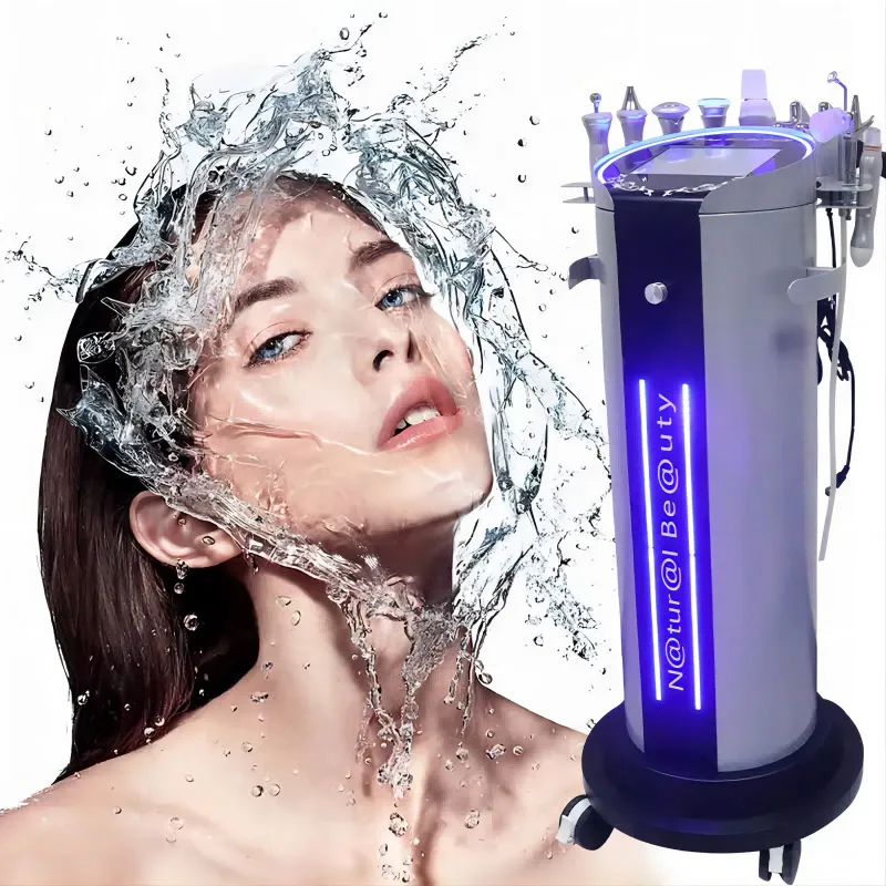 Professional Beauty Salon Equipment Skin Care Device Spa Hydro Oxygen Aqua Peel Hydradermabrasion Facial Machine With Deep Cleaning