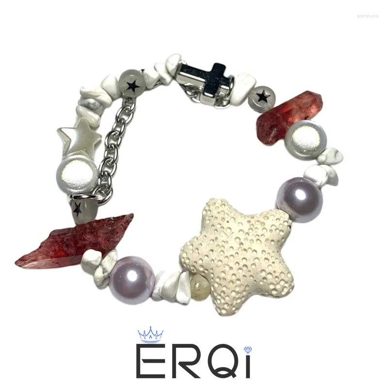 Braccialetti con ciondoli Bracciale a stella 2024 Hip Hop Rock Style Y2K Gioielli da donna Regalo per feste