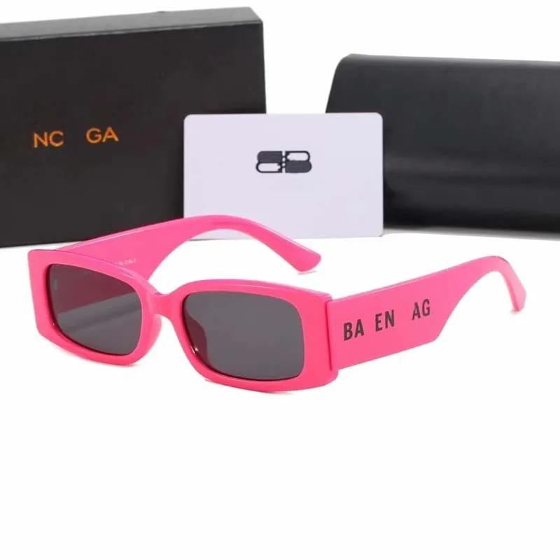 Luxury designer sunglasses man women rectangle sunglasses unisex designer goggle beach sun glasses retro frame luxury design UV400 2024 sunglasses eyeglass