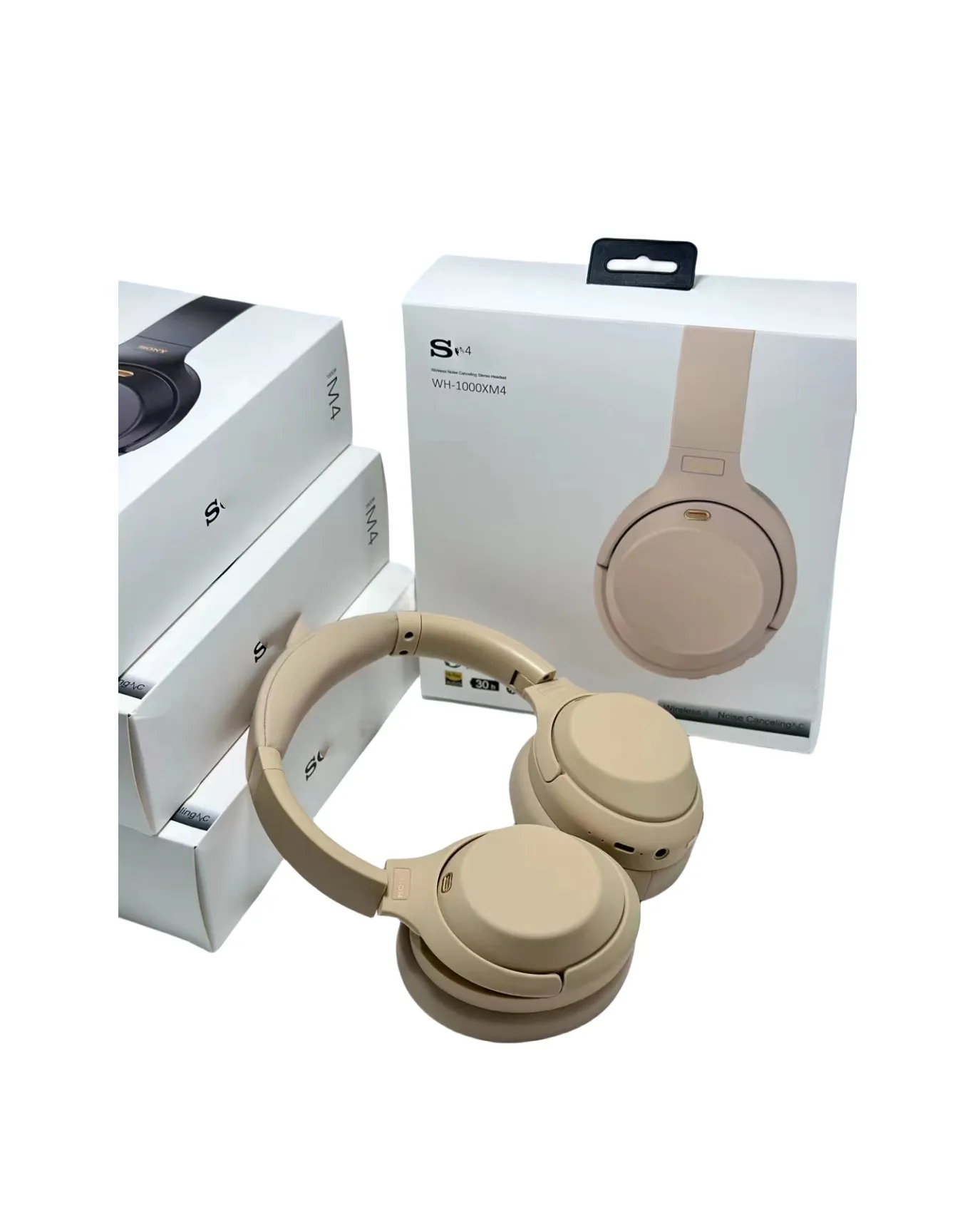 Sony WH-1000 XM4ヘッドフォンの最高品質新しいクロスボーダースポーツワイヤレスBluetoothイヤホンはiPhone Huaweiに適しています