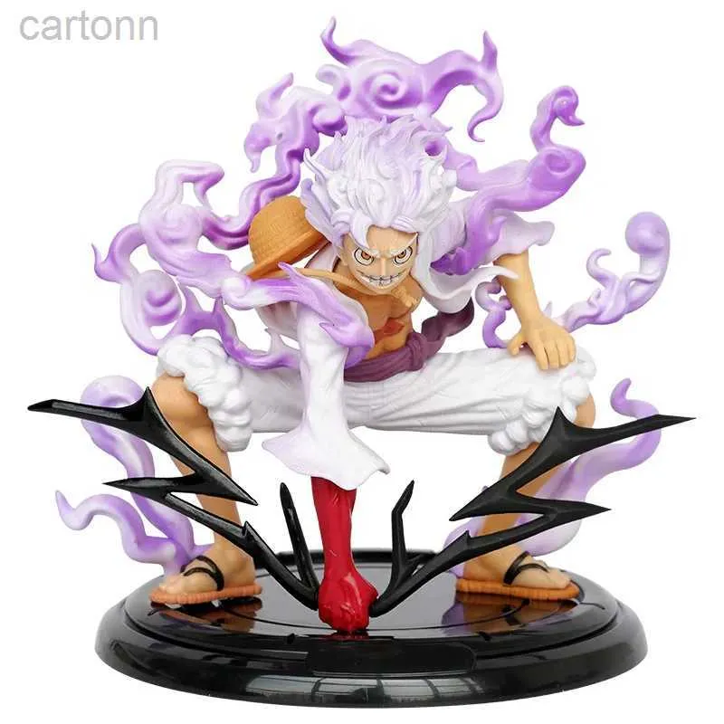 Anime Manga dessin animé une pièce Nika Luffy Gear 5 Joy Boy figurines d'action Statue Figurine modèle poupée décoration Collection jouets cadeaux 240401