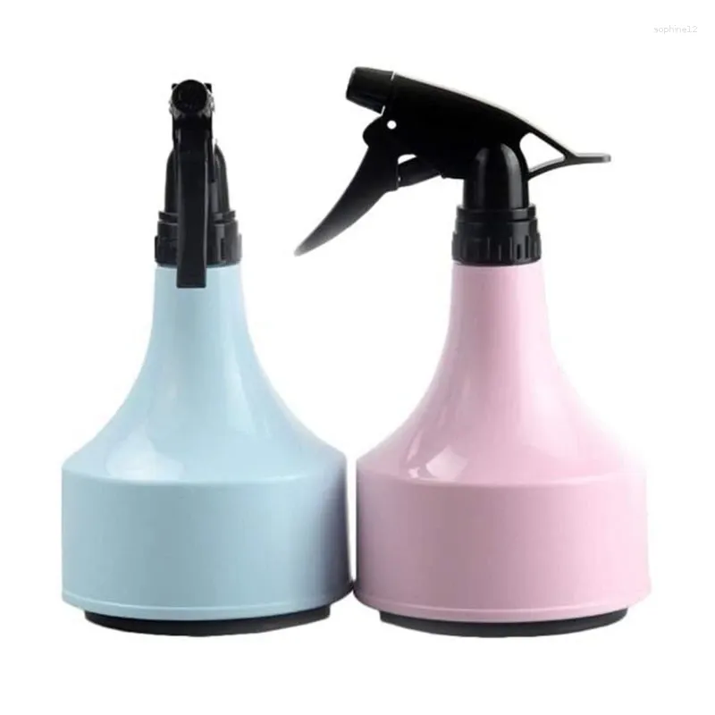 Bottiglie di stoccaggio 2 pezzi Flacone spray per irrigazione 600 ml Spruzzatore a pressione portatile per uso domestico all'aperto (Rosa Blu)