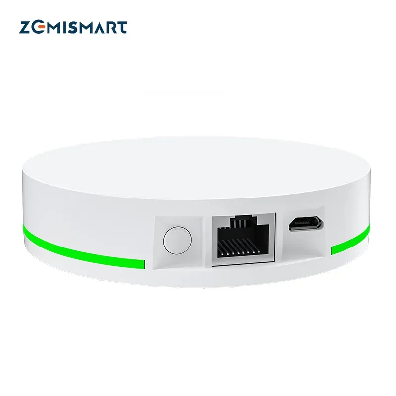 Contrôle Zigbee 3.0 Hub Zigbee Zigbee Zigbee 3.0 avec une prise de câble réseau Connexion câblée Smart Life Contrôle