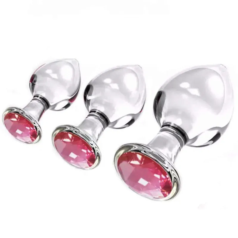 crystal anal plug First Time Crystal Booty Anal Plug Set in Purple – PinkCherry