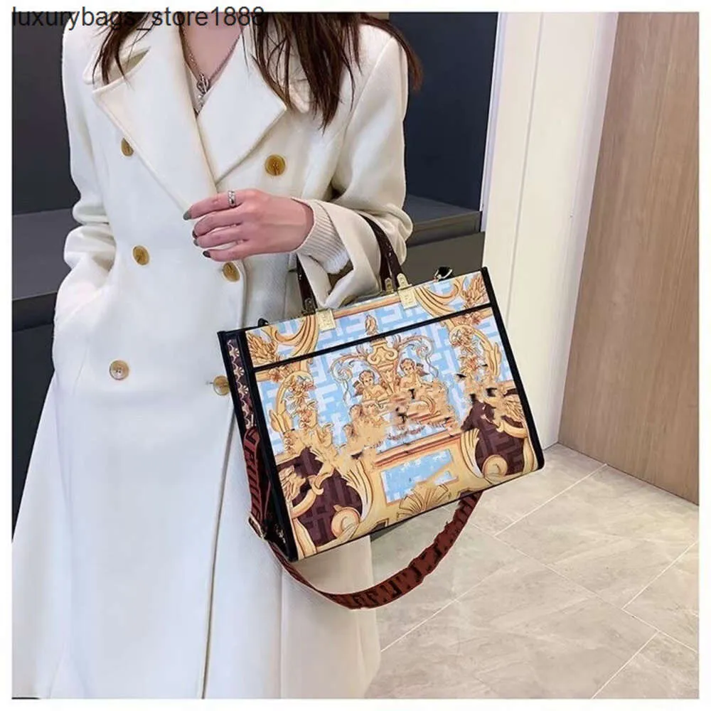 Handbag Design European and American Style New Womens Tote Bag Printed High Quality