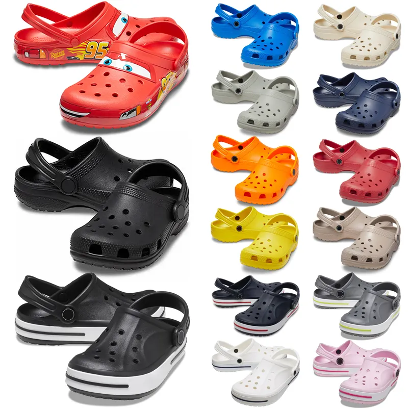 Designer-Krokodilschuhe für Herren und Damen, Clog-Sandalen, Hausschuhe, Slides, klassisch, Triple Black White, Herren-Trainer, Outdoor-Sport, wasserdichte Turnschuhe