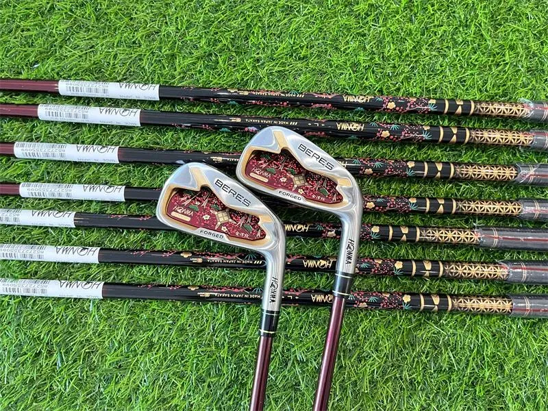 Irons brandneue Frauen Honma IS08 Iron Set Honma S08 IRONS Women Golf Clubs 511awsw Graphitschaft mit Kopfschutz