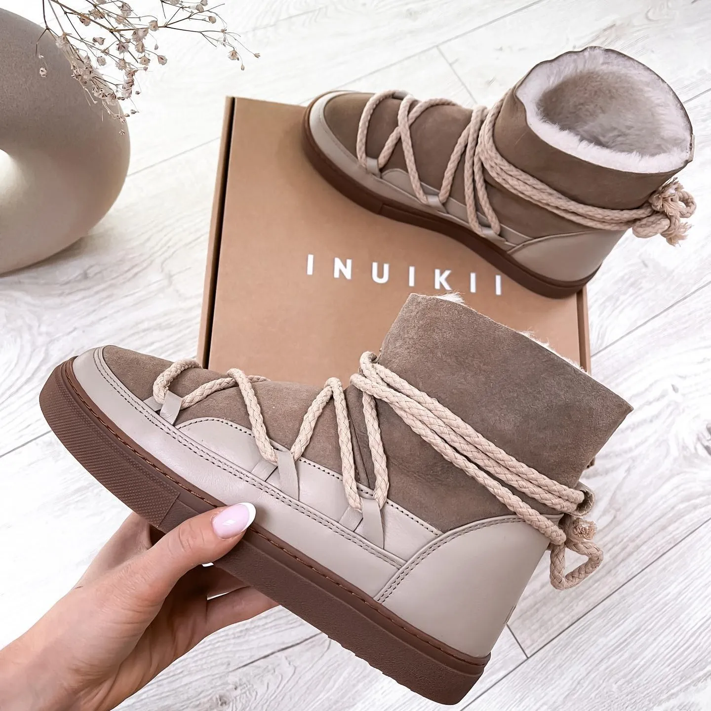 Save Big on Bulk Inuikii Boots DHgate Inuikii Boot Snow Wool Boots Womens  Mens Designer Booties Casual Shoe Suede Fur Mini Ankle Boot Brown Furry  Knee