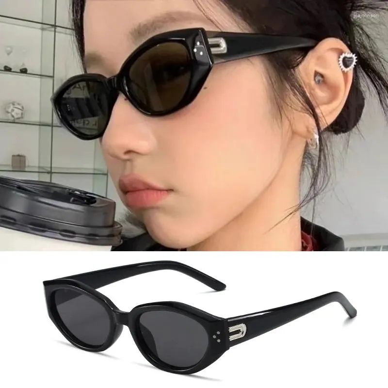 Sonnenbrille Damen Cat Eye Rivet High-End-Mode Herren Markendesigner entworfen Sonnenblenden 2024 Großhandel Gläser UV400