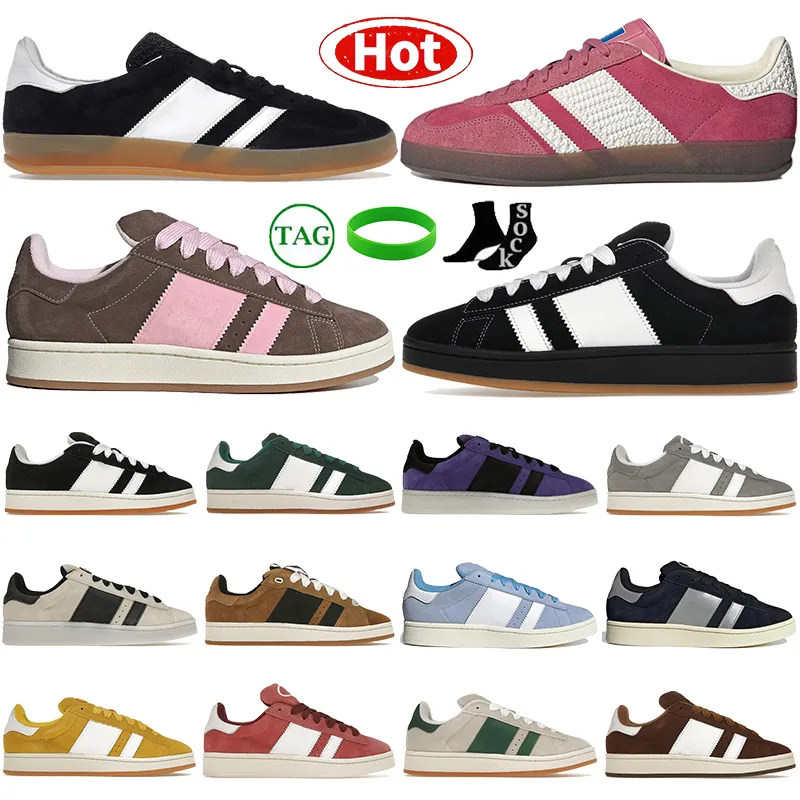 Homens Mulheres Designer Sapatos Casuais Low Top Sapatilhas De Couro Korn Branco Preto Gum Poeira Carga Claro Rosa Marrom Deserto Cinza Mens Mulheres Outdoor Sports Trainers