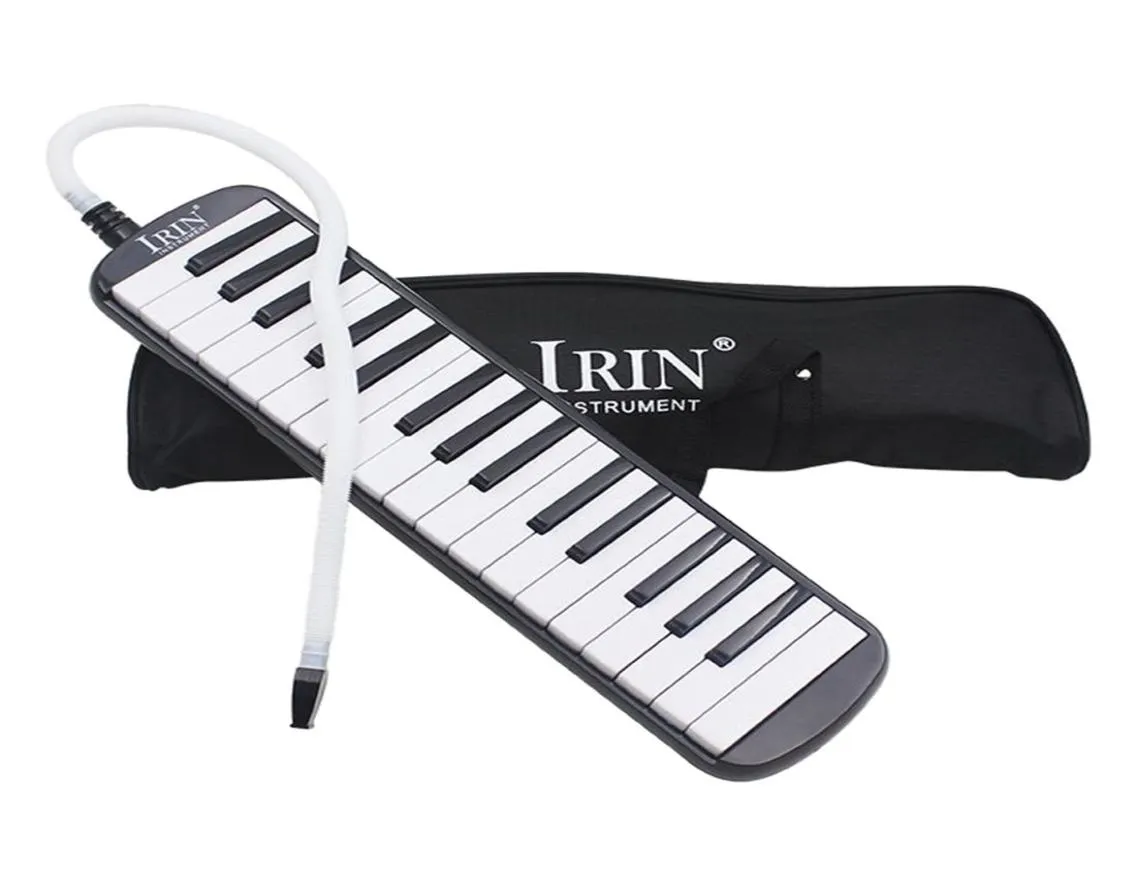 iRin 1 Set 32 ​​Key Piano Style Melodica with Box Organ Accordion Peat Bowl Bloy Board Black6696118