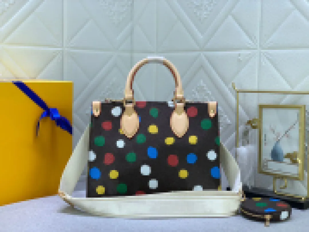 Luxury Designer Yayoi Kusama Handbag Brand New 2023 M46380 From Newxf03store, 119.18