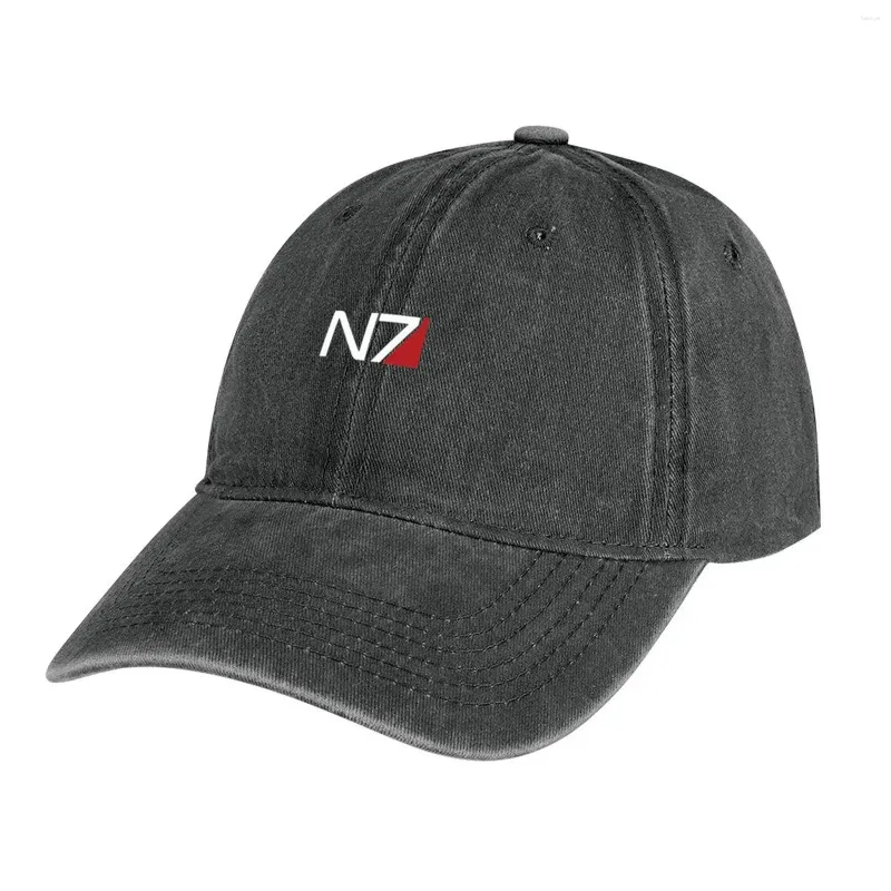 Berets Mass Effect N7 696 Cowboy Hat Golf Man Cute Men's Hats Women's