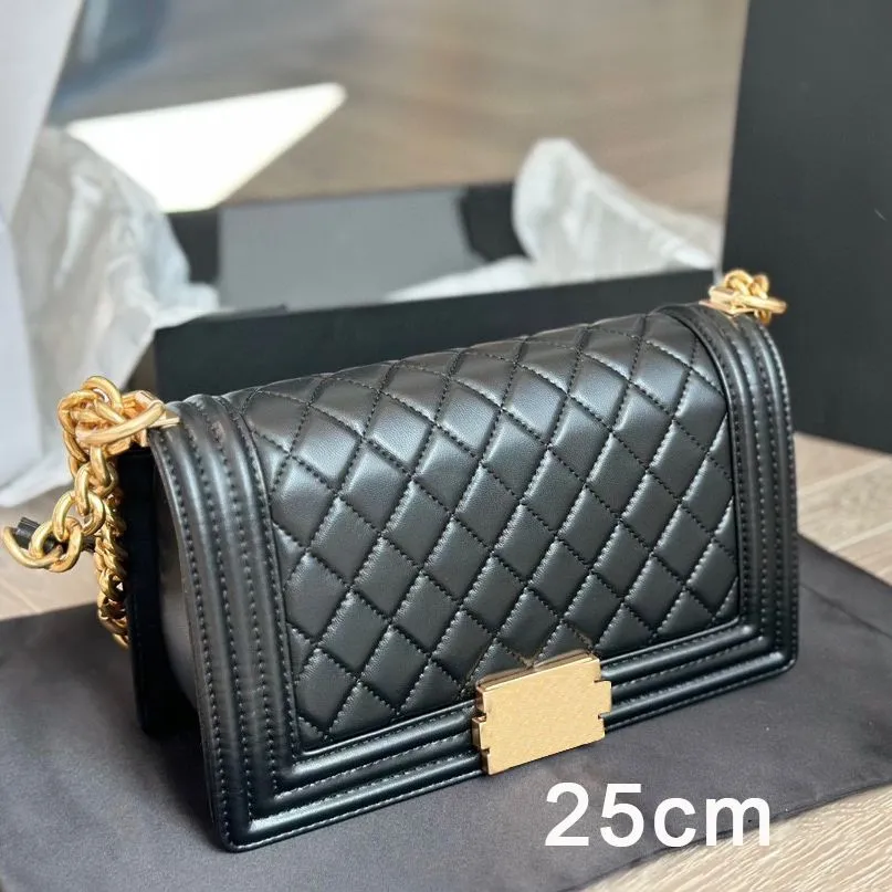 0500~LOVE Eco Leather Shoulder Bag with Gold Chain main image 0