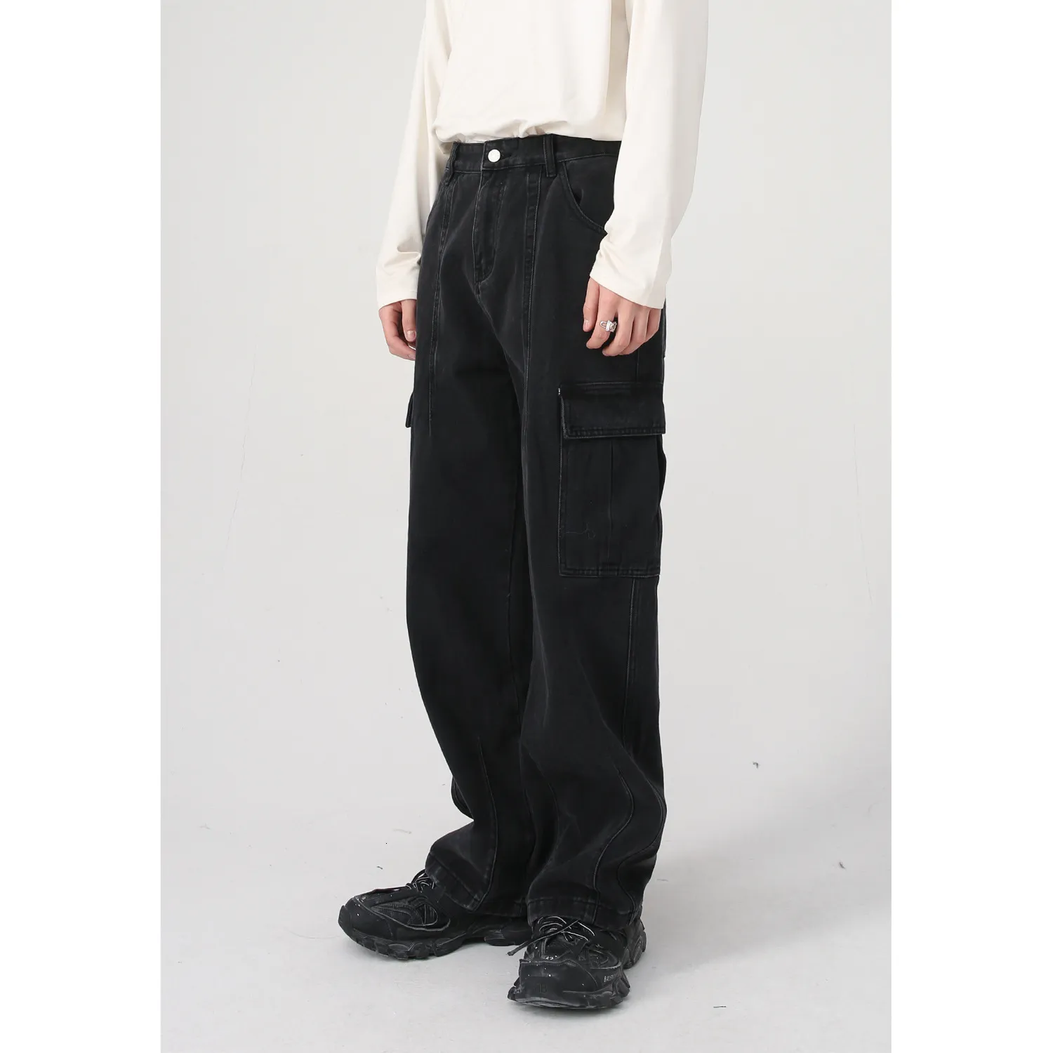 American Loose Casual baggy jeans for Men and Women - 4