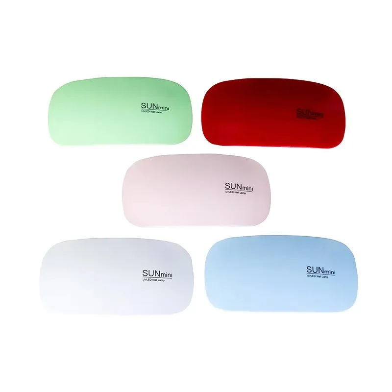 Sun Mini Secador de Uñas 6W, Lámpara de Uñas UV Portátil LED, Lámpara de Secado de Uñas para el Hogar, Esmalte de Uñas con Cable USB