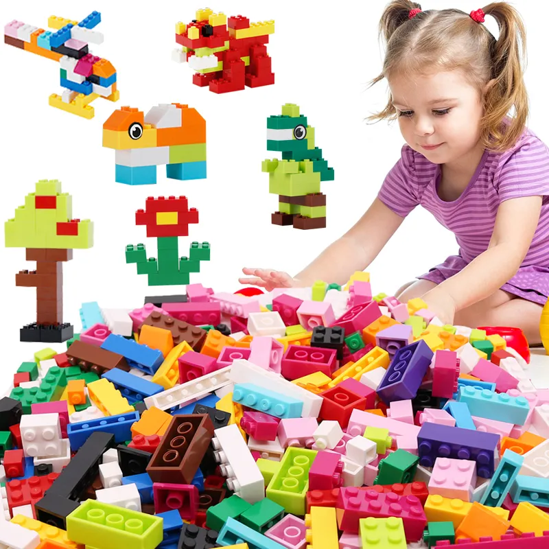 DIY Blocks, Creative City Bricks, Educational Toys for Kids from