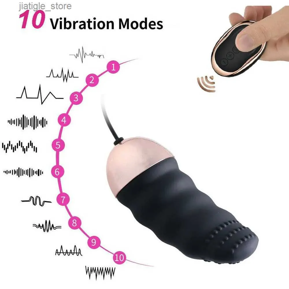 Outros itens de beleza de saúde USB carregamento 10 velocidade controle remoto vibração sem fio amor vibrador feminino sexo vagina vibração roupa íntima rosa y24040wzo8 y240409