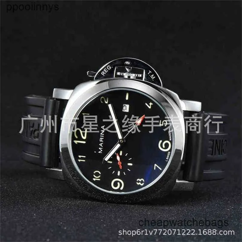 Paneraiss Deisgn Movement Watches Lumoinous Machine Watch Second Men's Waterproof Arvurs Rostfritt stål Automatisk högkvalitativ WN-Z5TY