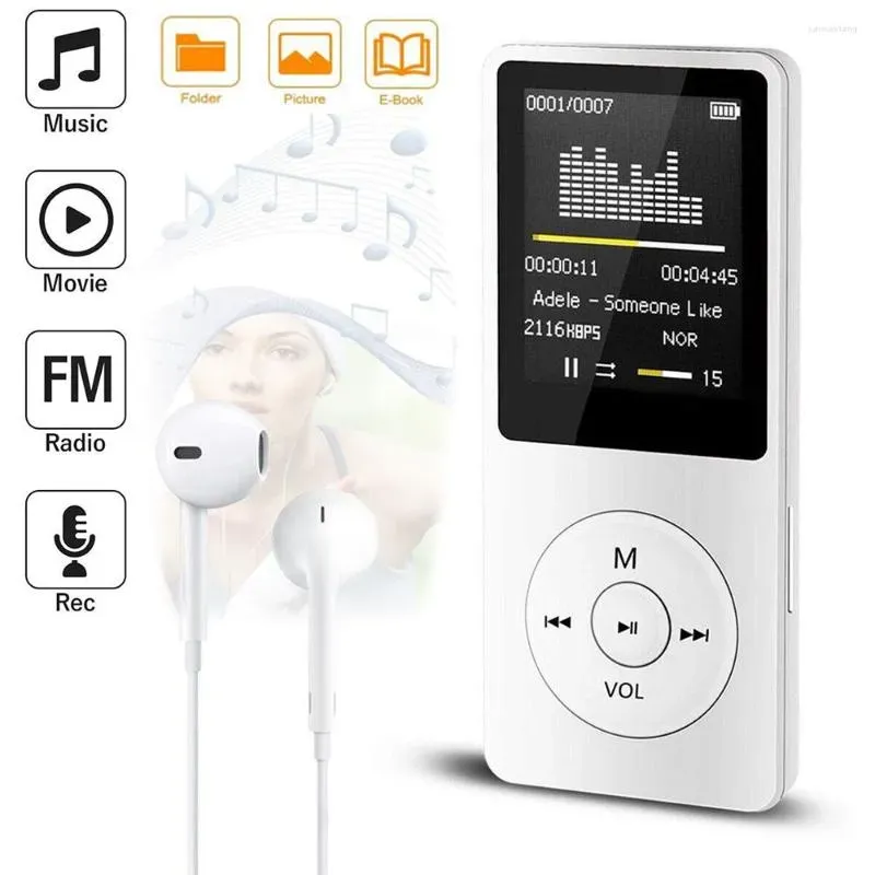 Players المحمولة مكبر صوت HIFI Music Walkman مع FM Radio Recording Mini MP3 Player مسجل/دعم كحد أقصى 128 جيجا بايت