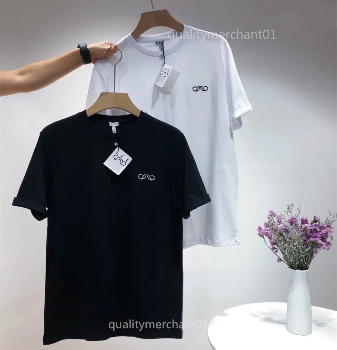 【関税&送料込】Loewe T-Shirt A Maniche Corte Girocollo A Tr DHgate.com:Loewe Mens Cotton Embroidered Short Sleeve T