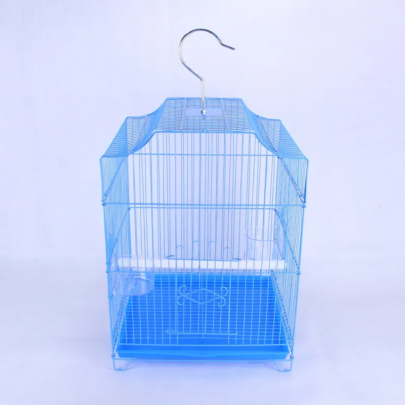 Oriental Top Pet Products Wholesale Large Bago Cage Birdcage Budgie Parrot Thrush Bird Cage Transparent Bowl