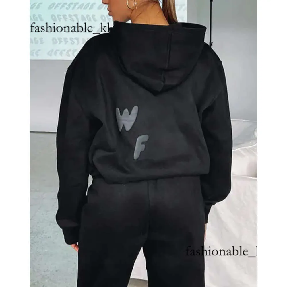 white foxx Designer Tracksuit Women Hoodie Sets Two 2 Piece Set Women Clothes Clothing Set Sporty Long Sleeved Pullover Hooded Tracksuits White Foxs Sporty Pants 562