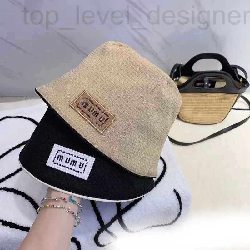 قبعات واسعة الحافة دلو مصمم مصمم للسيدات القبعة الصلبة قبعة كلاسيكية مزاج متعدد الاستخدامات الأزياء السفر B1T8