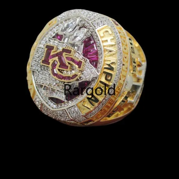 Designer 2019-2023 Super Bowl Championship Ring Lusso 14K Oro Campioni di calcio Anelli Star Gioielli con diamanti per uomo donna