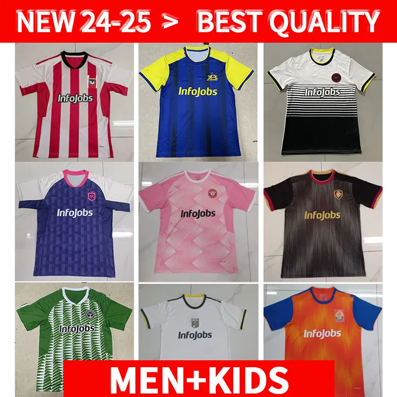 2024 2025 Ultimate Mostoles Porcinos Fc Soccer Jerseys Set Ubon Gio Ferinu Ronaldinho Chicharito G. Cichero Pique 24/25 Kit Kit Sevens Kings League Football Shirt