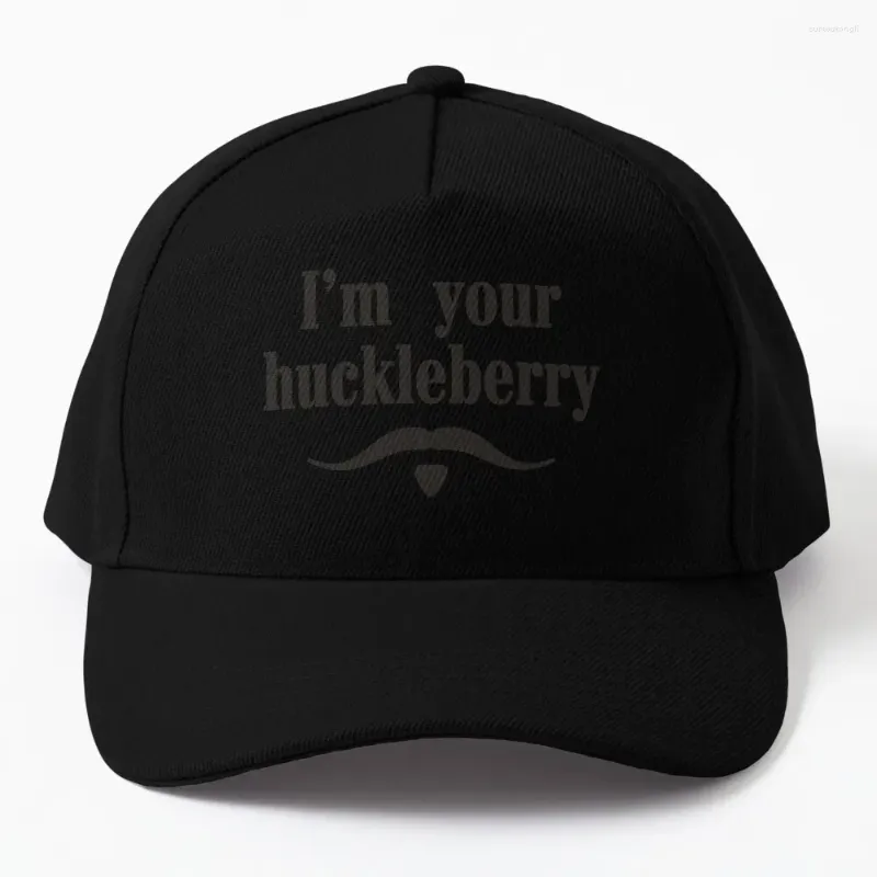 Czapki kulkowe Jestem twoją czapką baseballową Huckleberry Man Man Dad Hat Sun Trucker Women's Beach Outlet 2024 Męskie