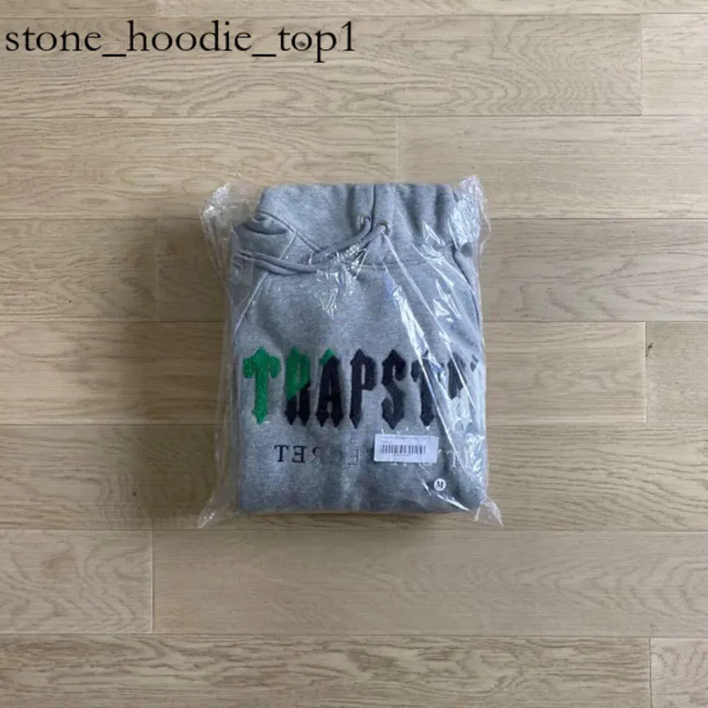 Trapstar Luksuksry marka słynna designerska dres haft haftowane mężczyźni kobiety bluzie z kapturem strzelcy zwykłe pullover trapstar wysokiej jakości garnitur 8015 8015