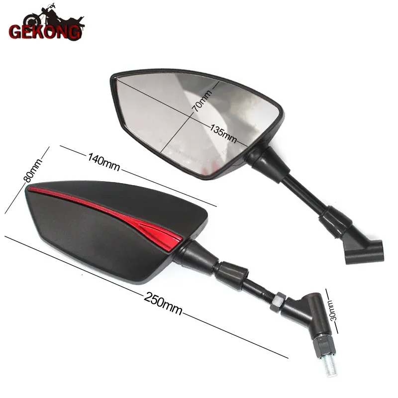 SCRAM 411 Motorcycle Retroview Mirror Vista specchi laterali Accessori Accessori Moto per Himalayan Scram 411 Scram411 411CC