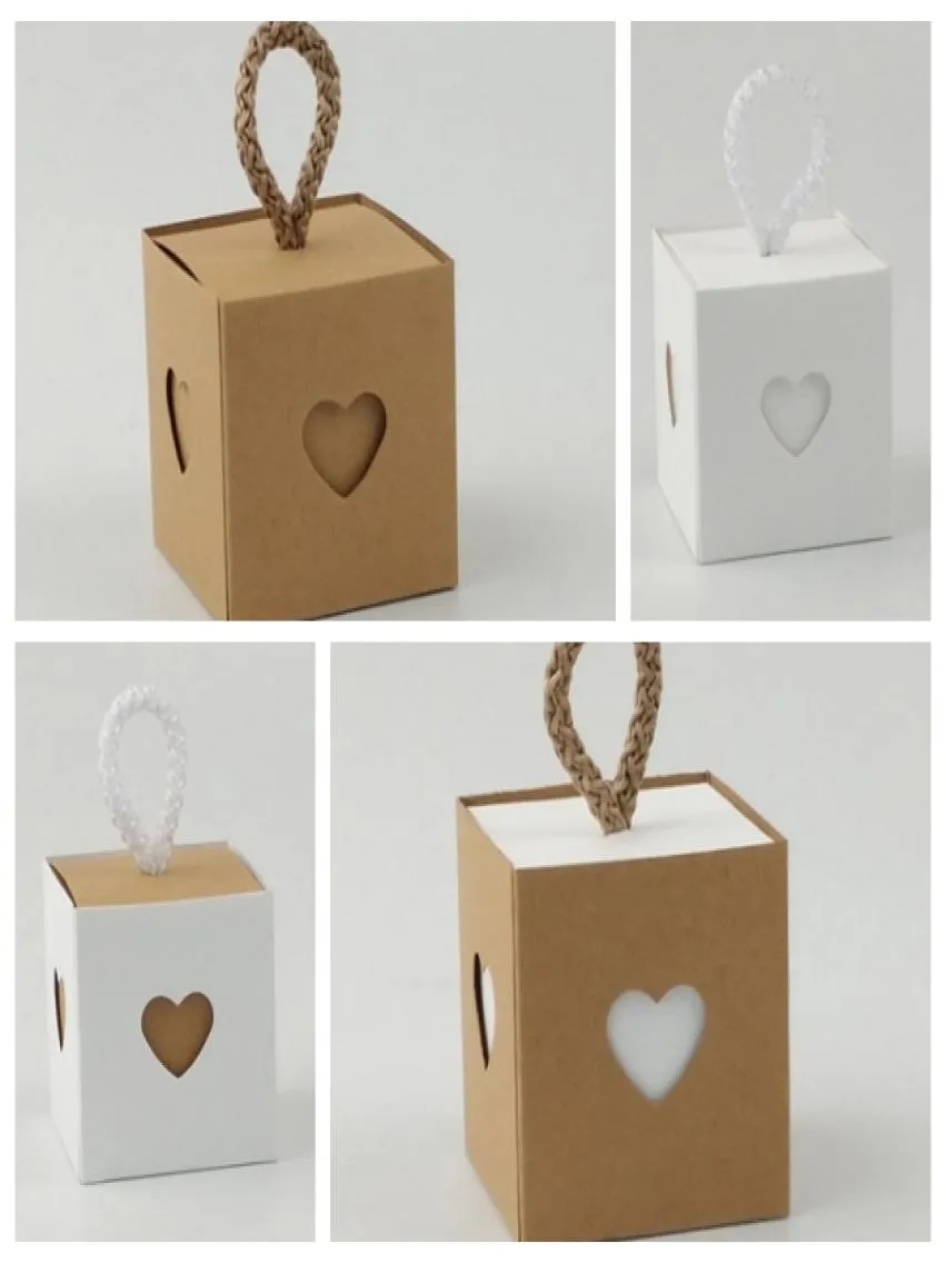 100 PicessLot Bridal shower boxes of Love Heart Wedding Favor Box for Wedding decoration gift box and party favor candy box4037370