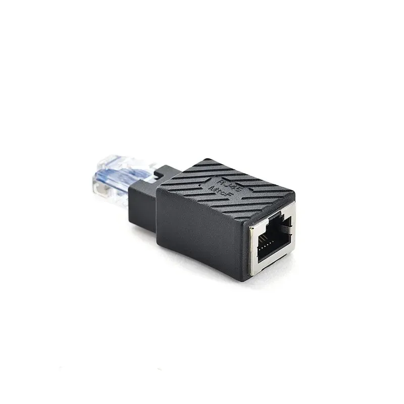 RJ45 Network Cable Adapter Male-to-female Extension Category 5 and Category 6 Rj45 Male-to-female Network Broadband Plug