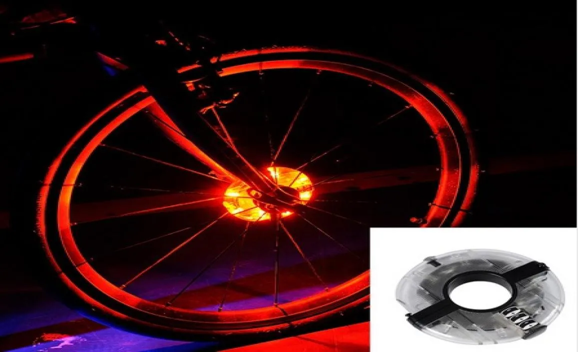 Leadbike Nieuwe Fiets Hubs Licht Fiets Voorstaart Licht Led Spaakwiel Waarschuwingslampje Waterdichte Fiets Accessoires9128088