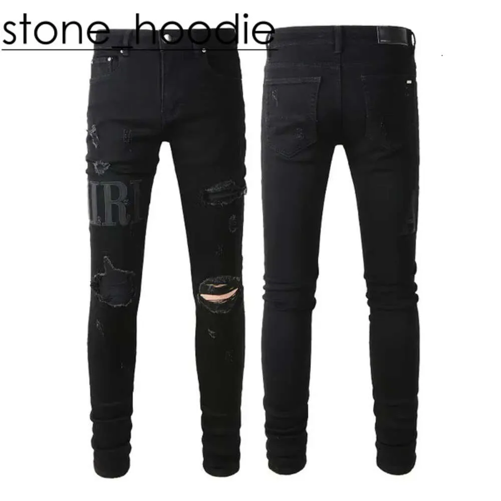 Amirir Jeans Luxury Fashion Brand Designer Jeans High Quality Embroidered Denim Pants Biker Streetwear Amirir Jeans 22 Rock Women Ksubi Jeans Amirir Jeans Men 9779